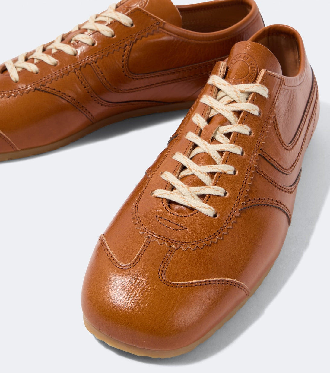Dries Van Noten - Leather sneakers