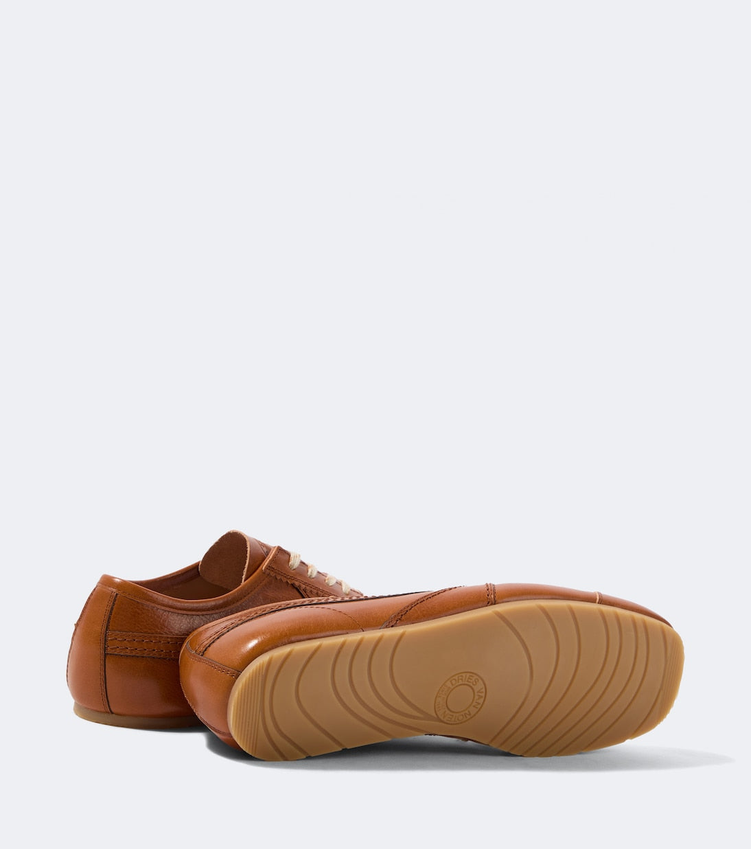 Dries Van Noten - Leather sneakers