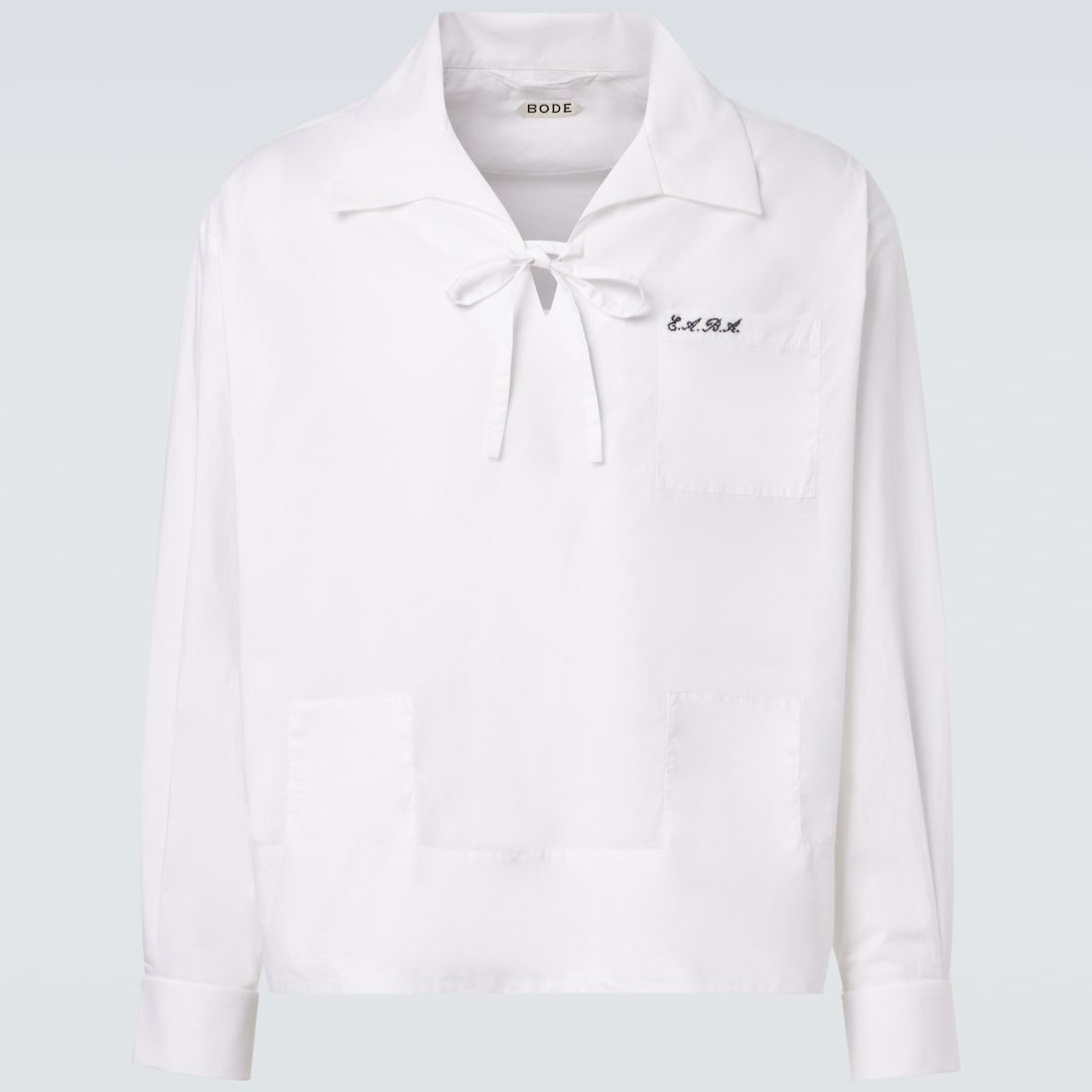 Bode - Cotton poplin top