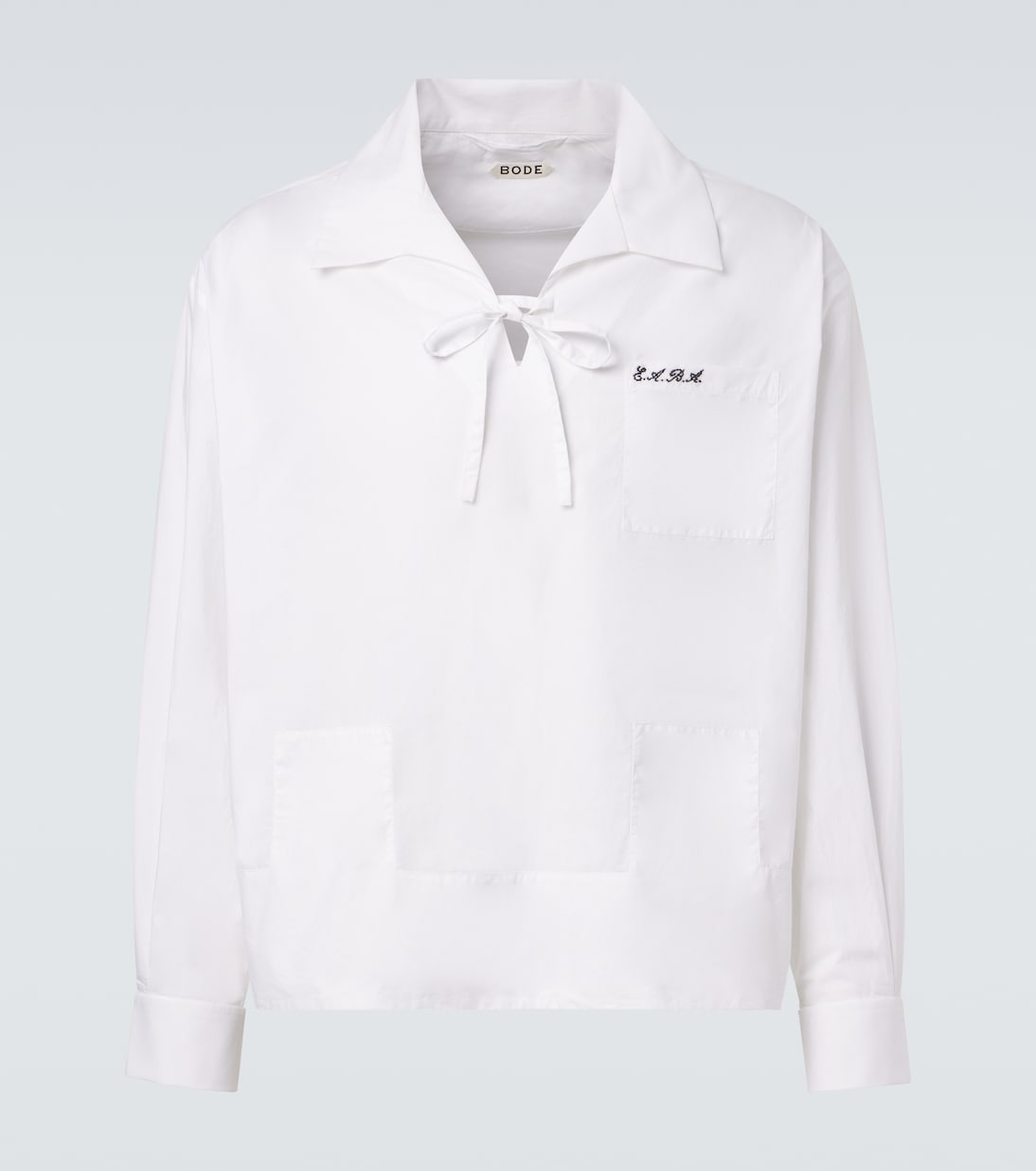 Bode - Cotton poplin top