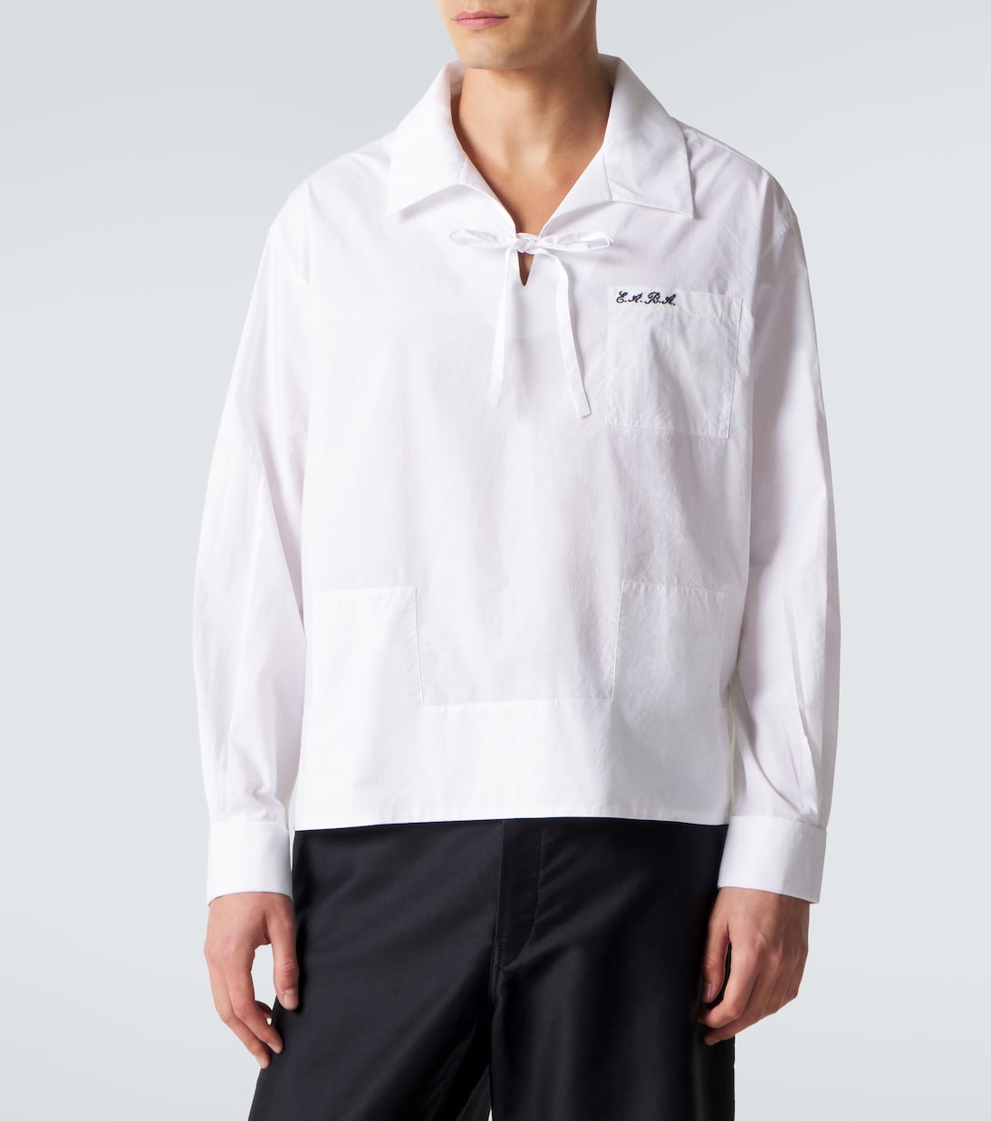 Bode - Cotton poplin top