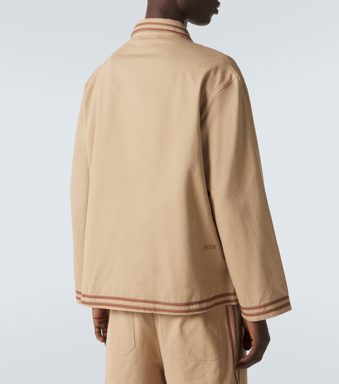 Bode - Cotton twill overshirt