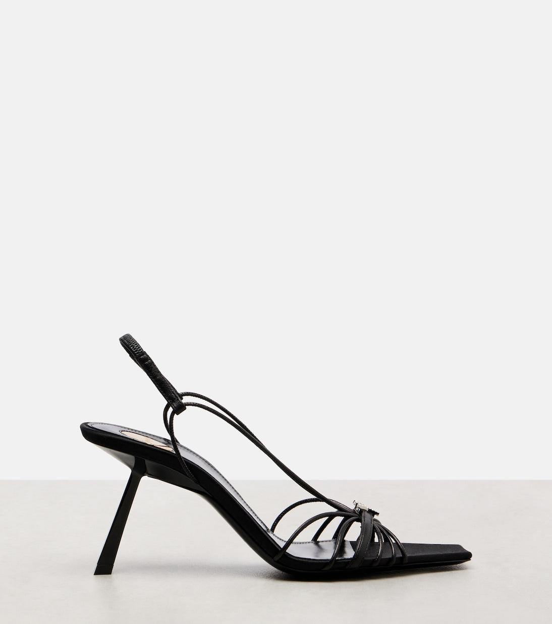 Saint Laurent - Jerry leather slingback sandals