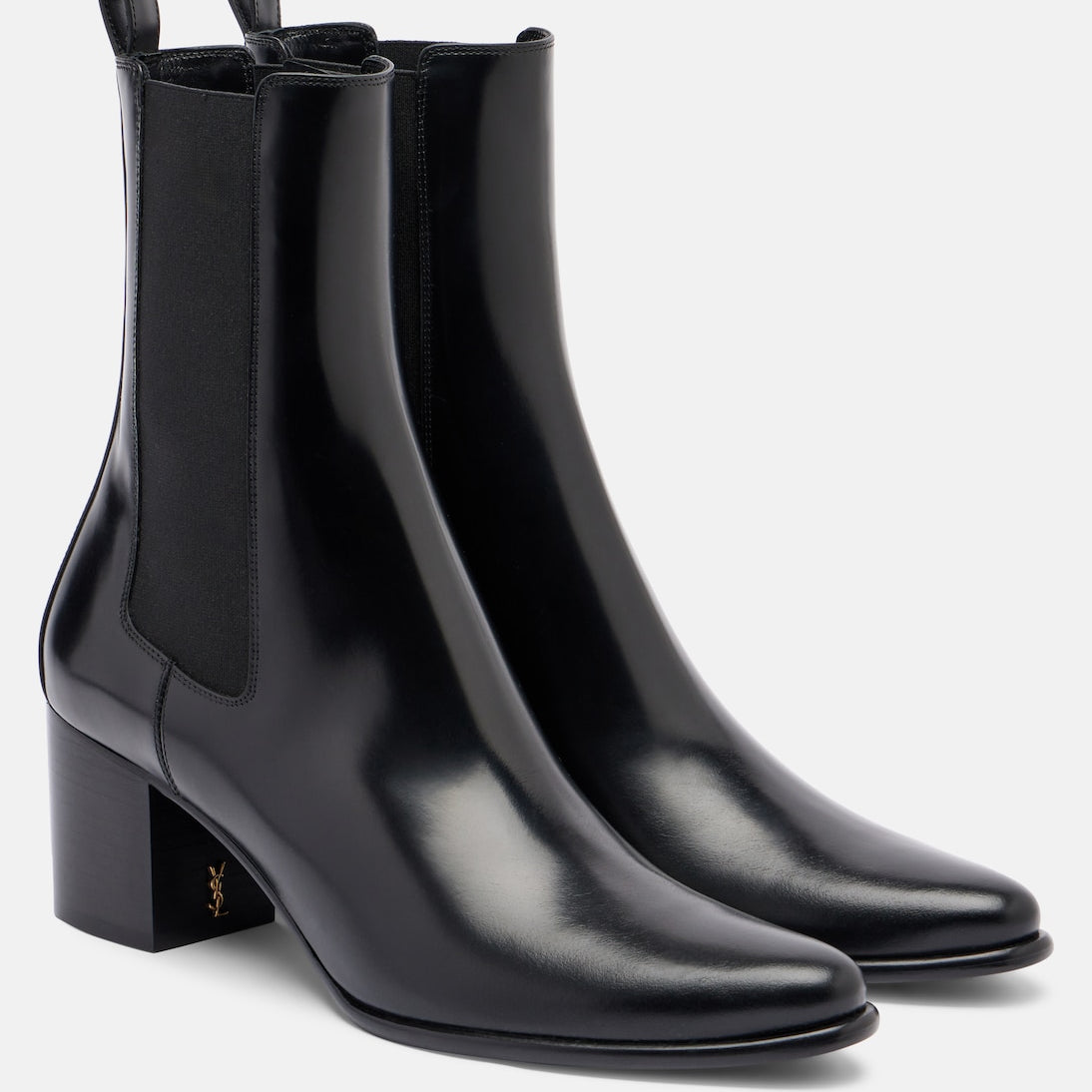 Saint Laurent - Jill 60 leather ankle boots