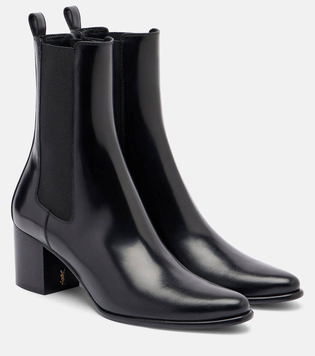 Saint Laurent - Jill 60 leather ankle boots