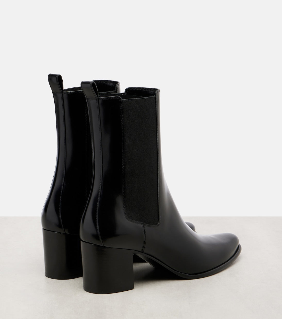 Saint Laurent - Jill 60 leather ankle boots