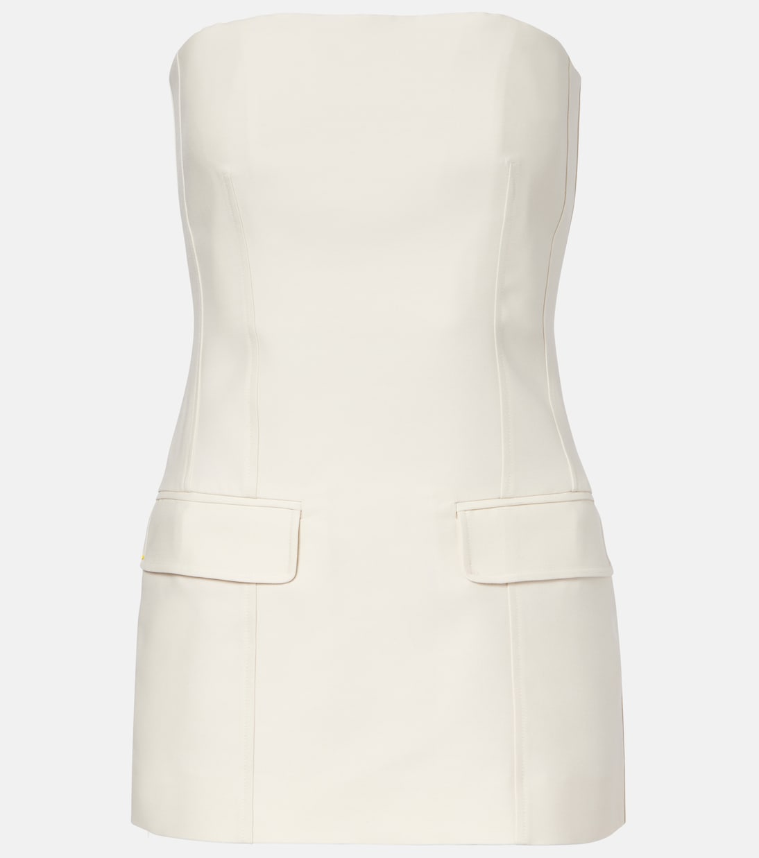 Toteme - Wool and silk crêpe top