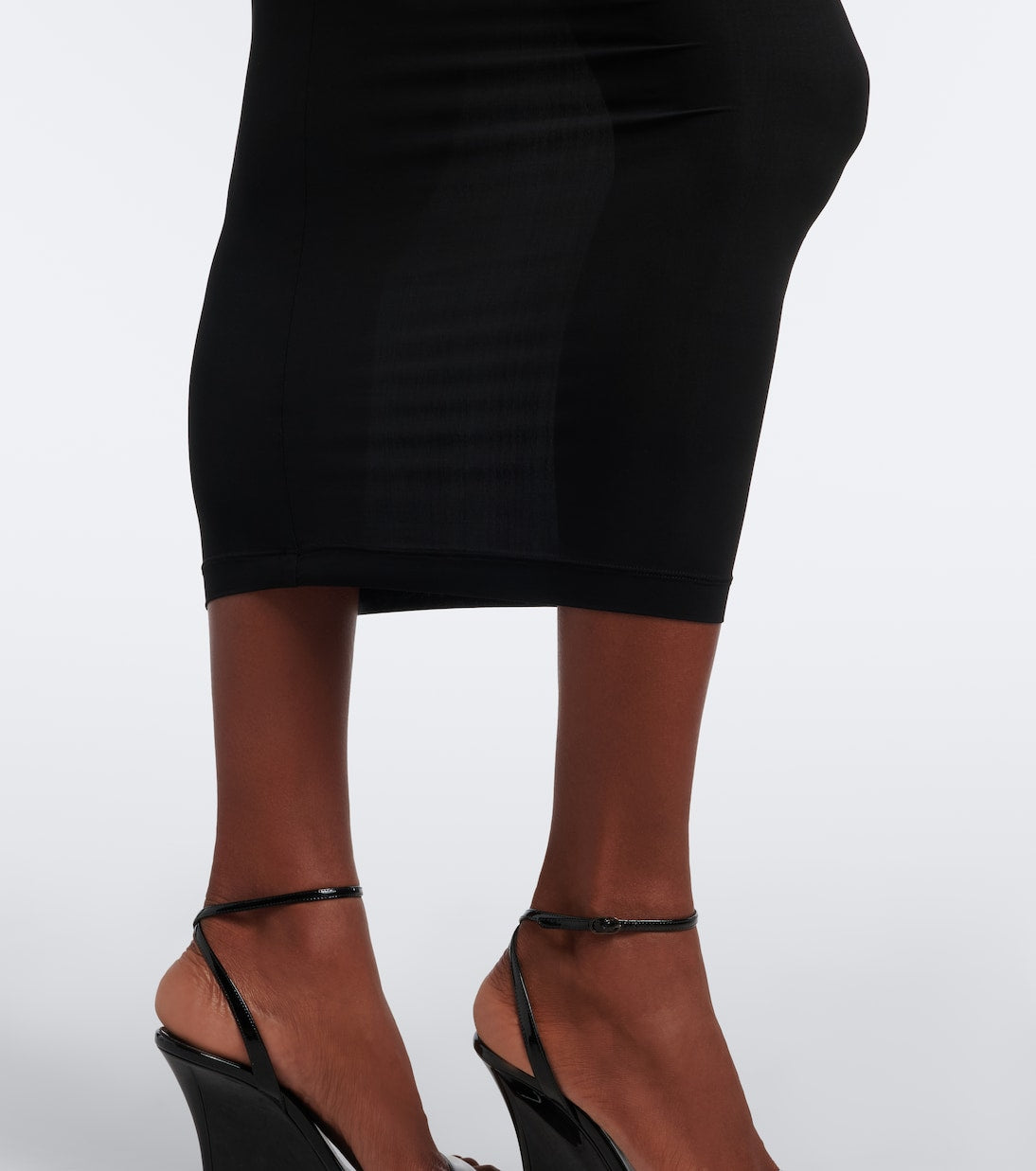 Toteme - Gathered wool and silk midi skirt