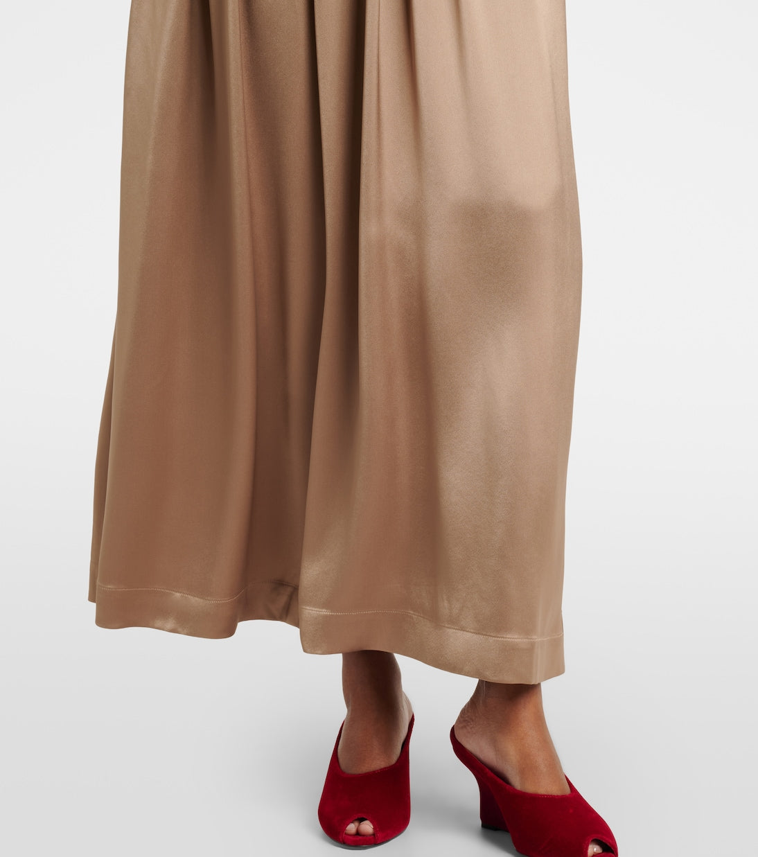 Toteme - Satin midi dress