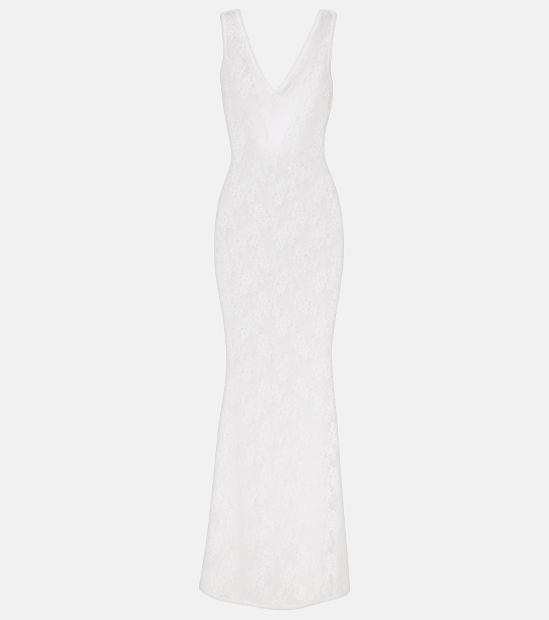 Bananhot - Adel sheer lace maxi dress