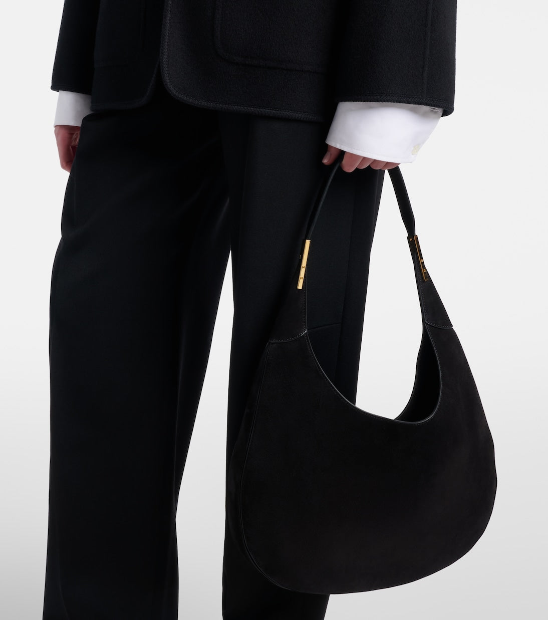 Savette - Florence Large suede shoulder bag