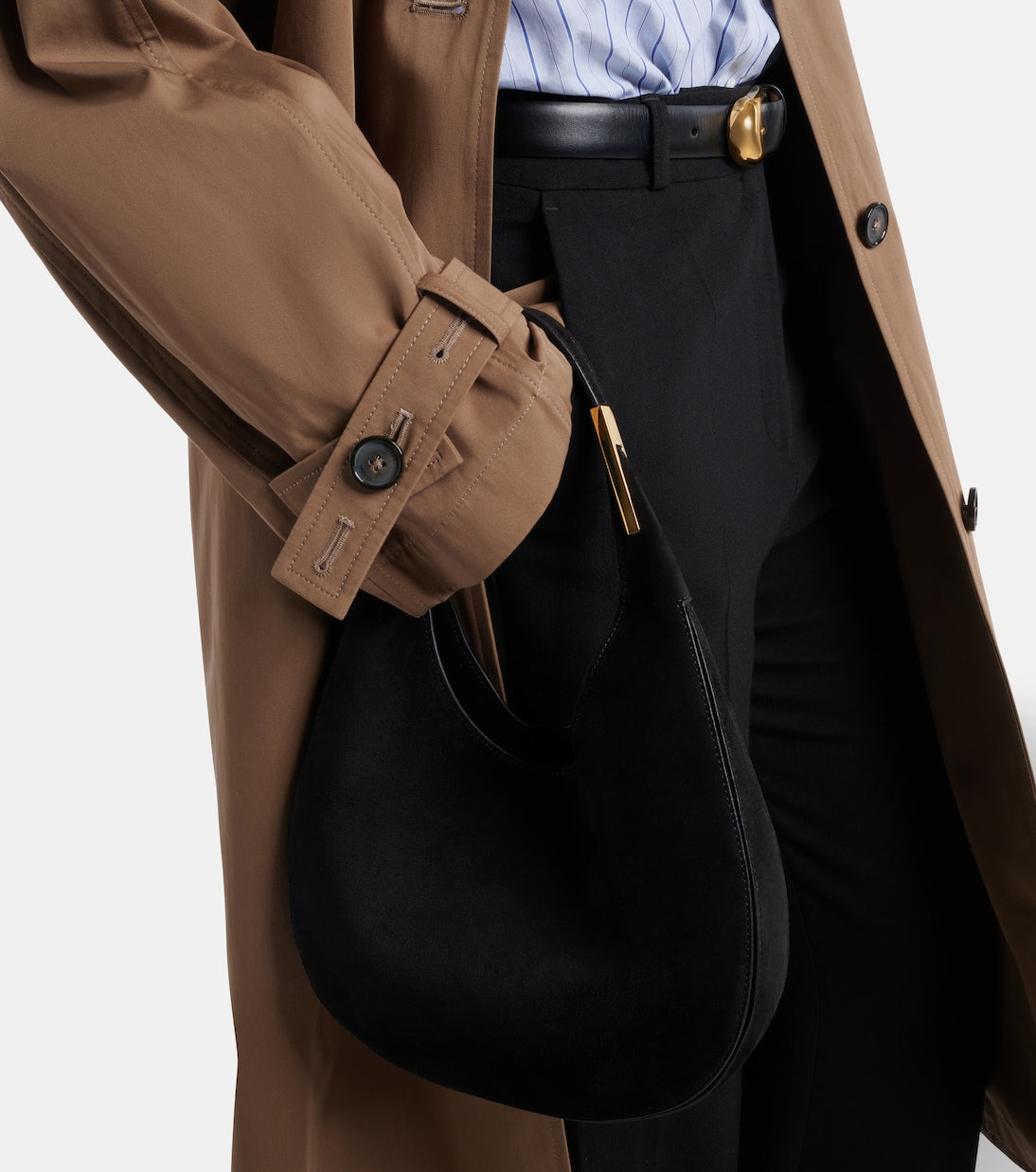 Savette - Florence Small suede shoulder bag