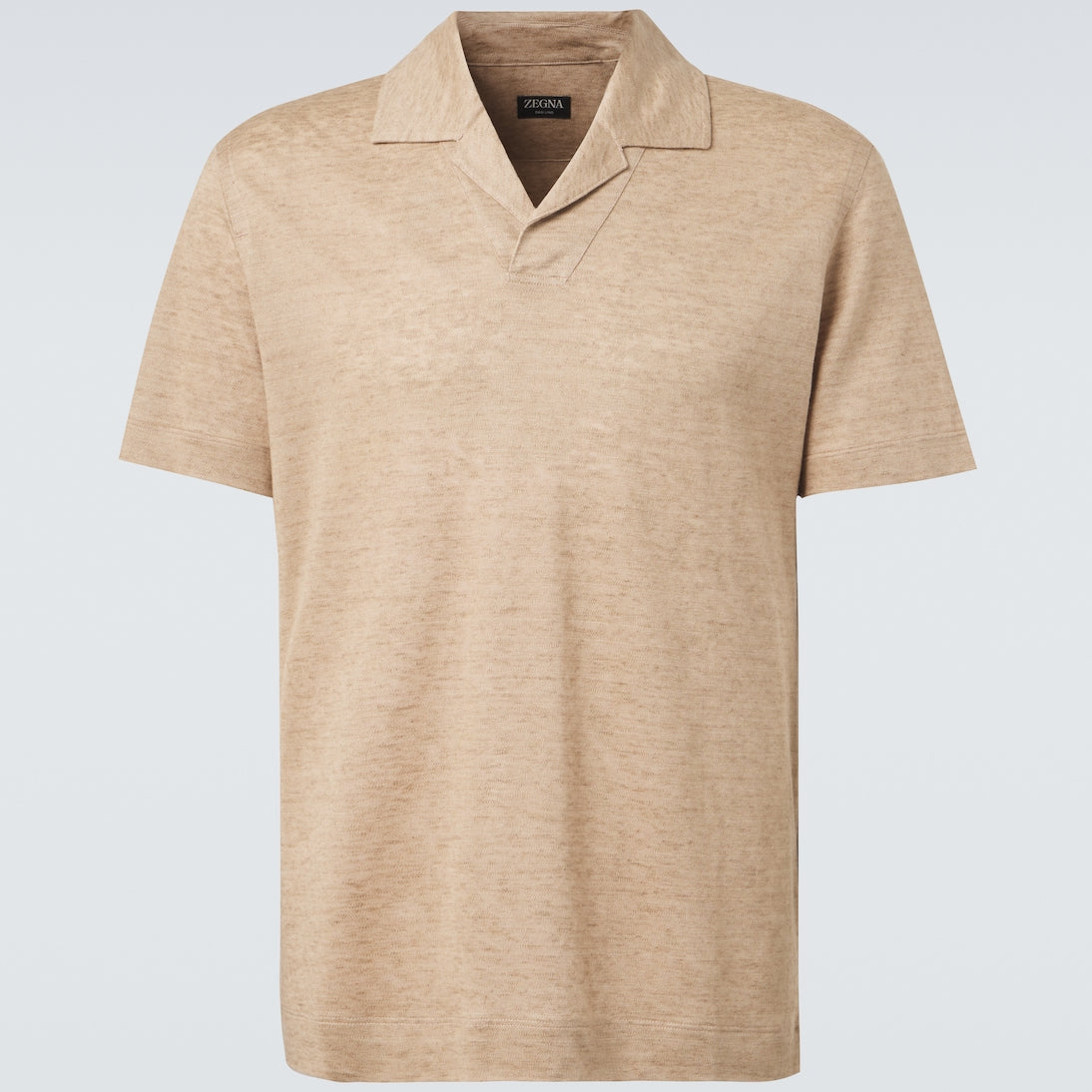 Zegna - Linen polo shirt
