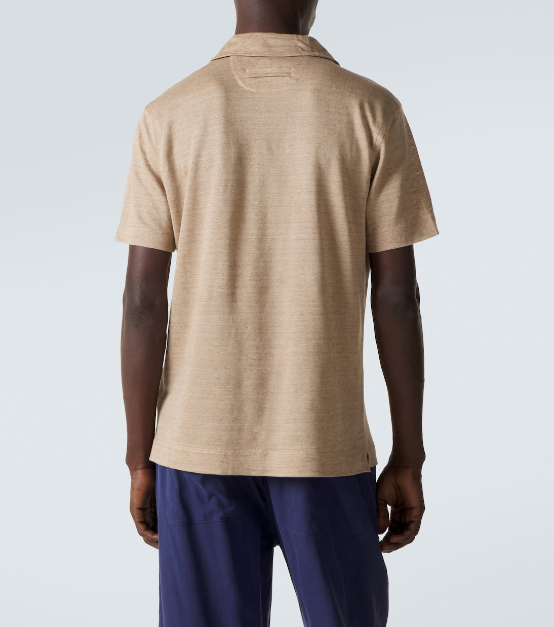 Zegna - Linen polo shirt