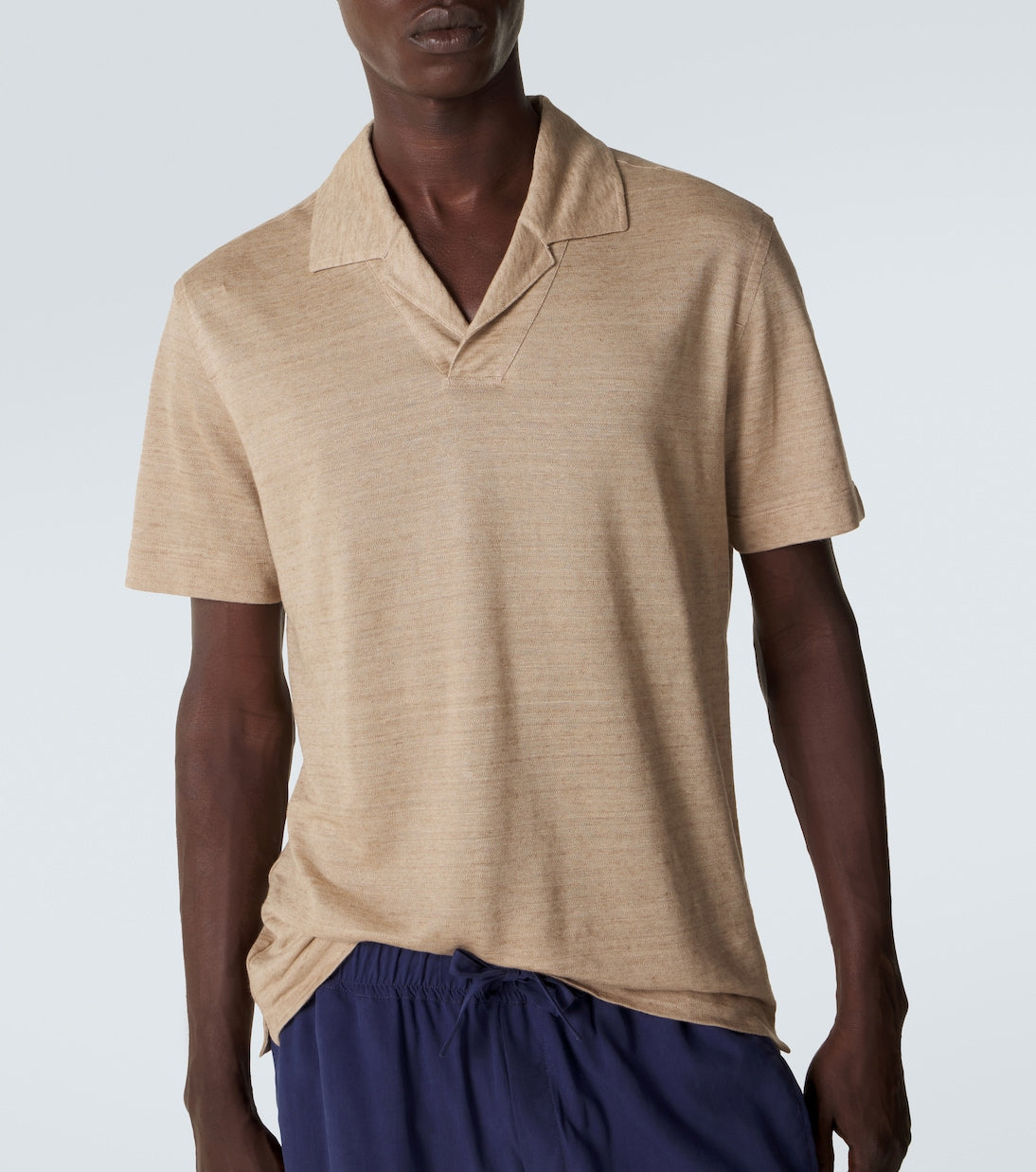 Zegna - Linen polo shirt