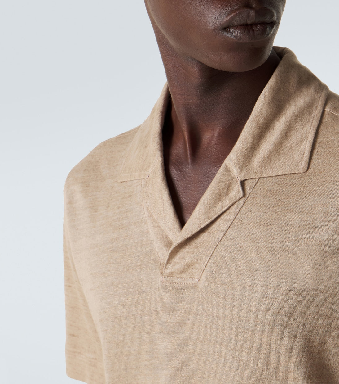 Zegna - Linen polo shirt