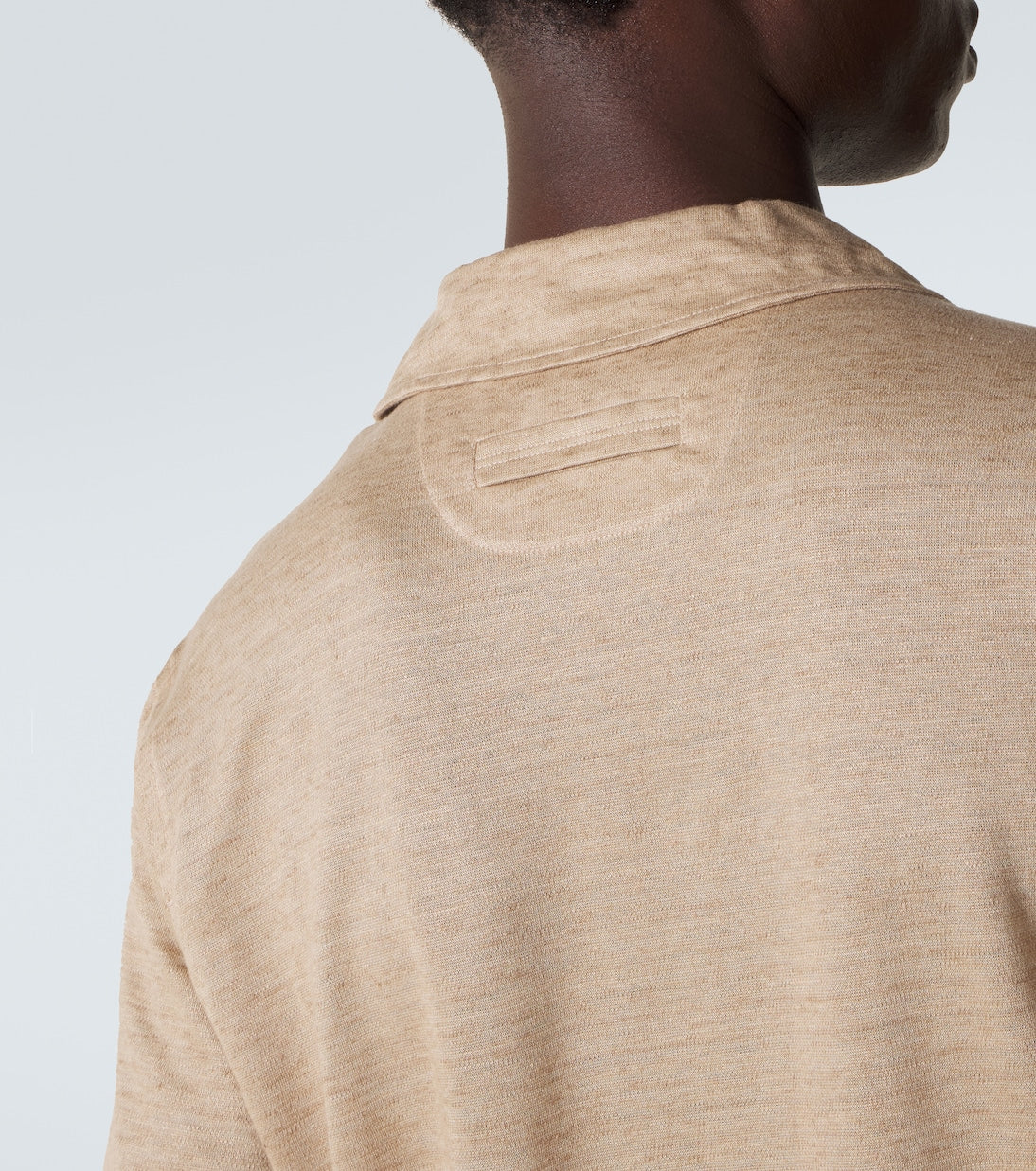 Zegna - Linen polo shirt