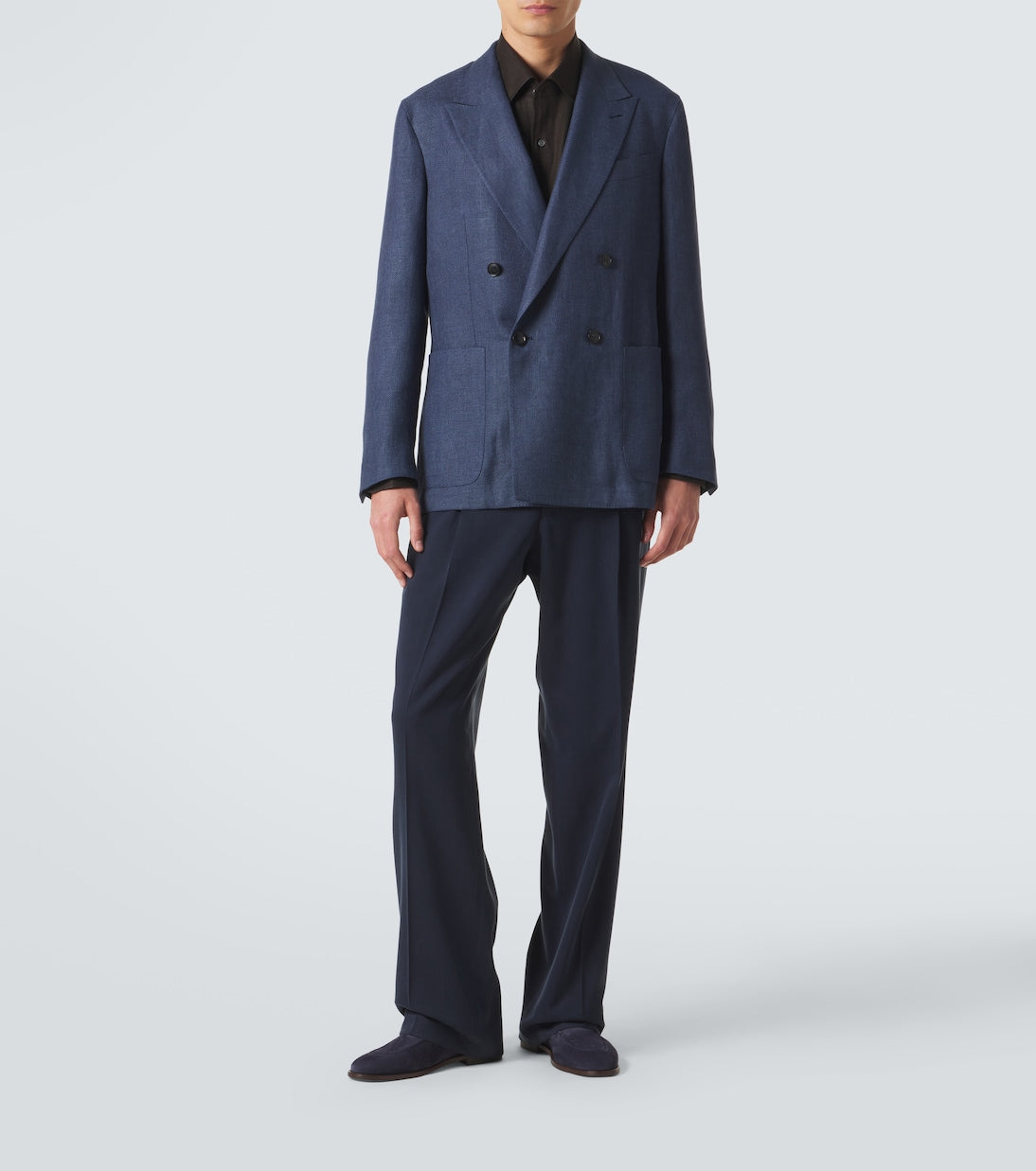 Zegna - Linen, wool and silk blazer