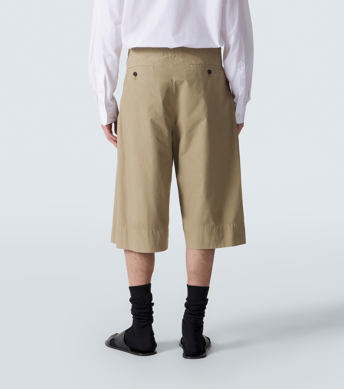 The Row - Satya cotton bermuda shorts