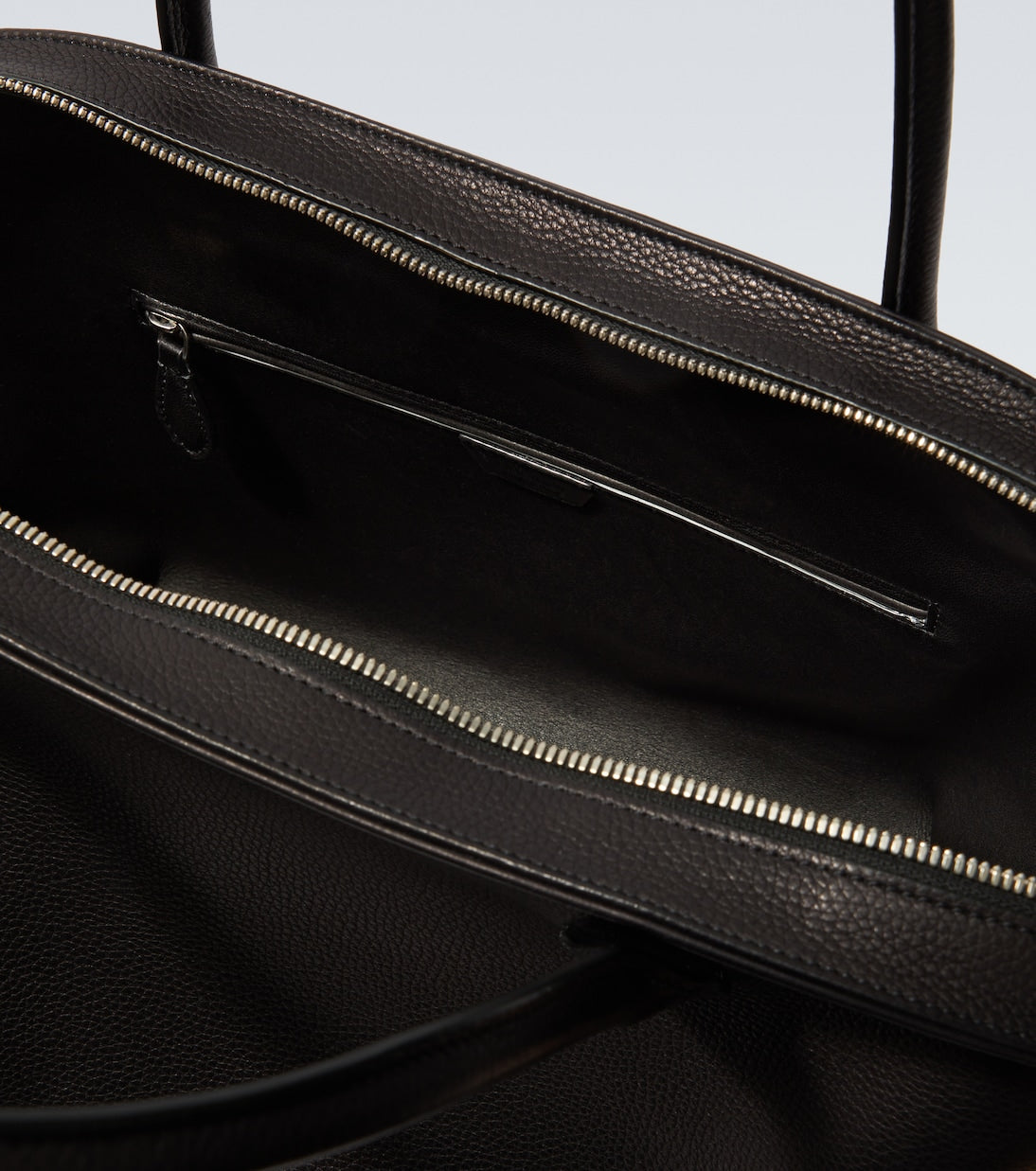 The Row - Agnes 16 leather top-handle bag