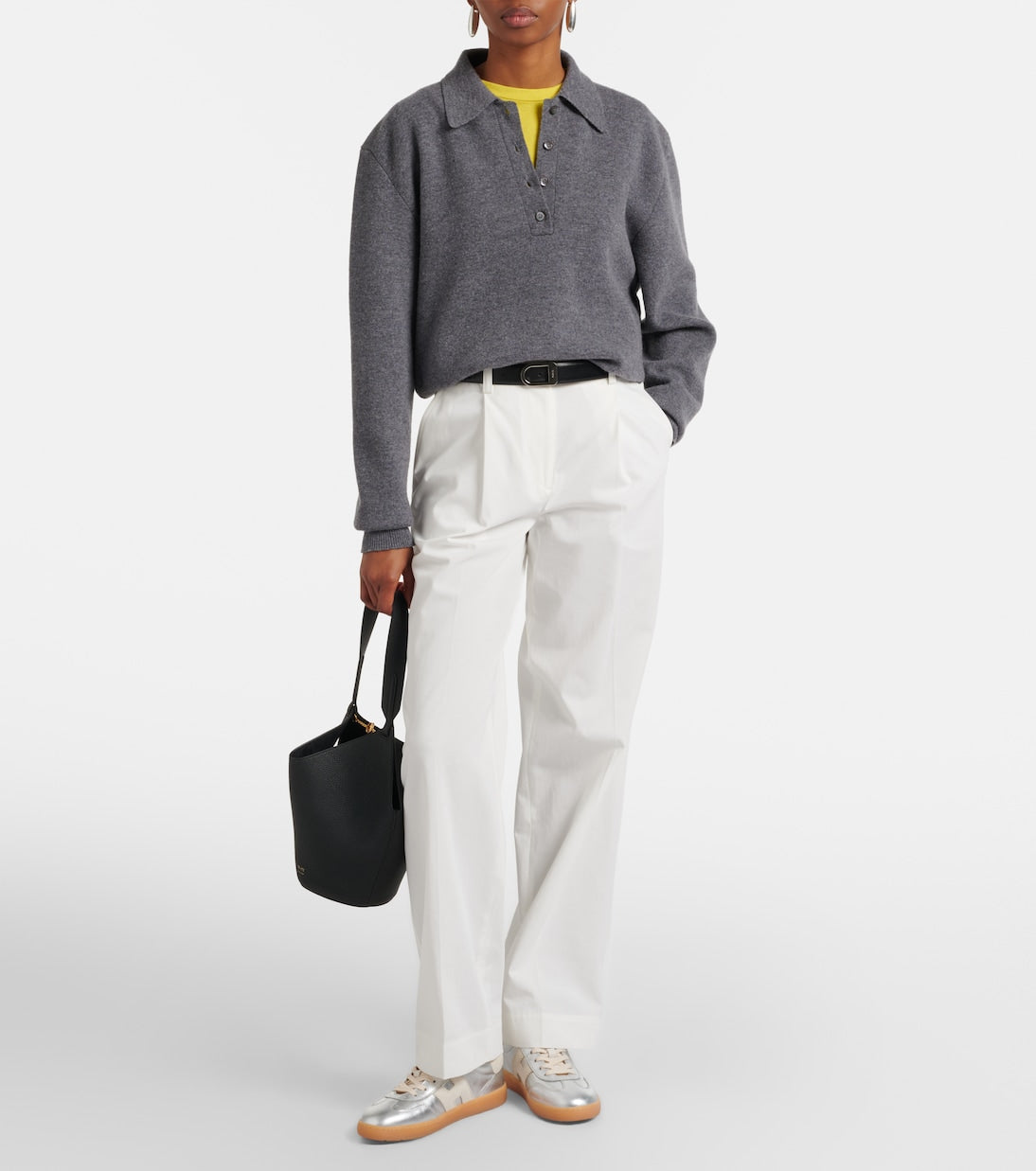 Hogan - Cool metallic leather sneakers