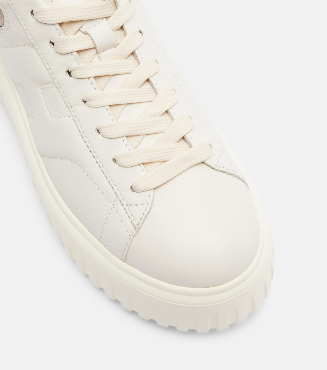 Hogan - H-Stripes leather platform sneakers