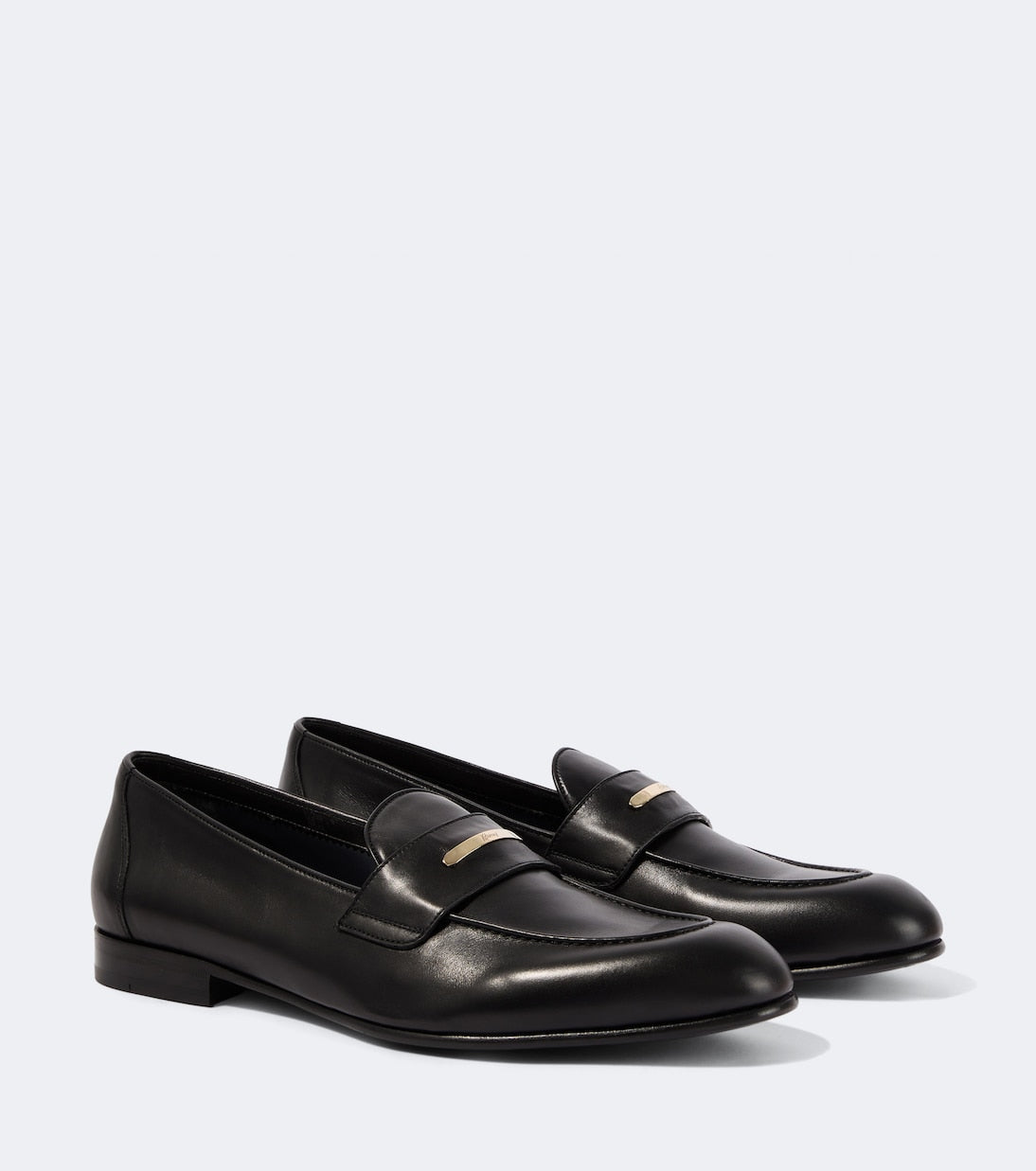 Brioni - Appia leather penny loafers