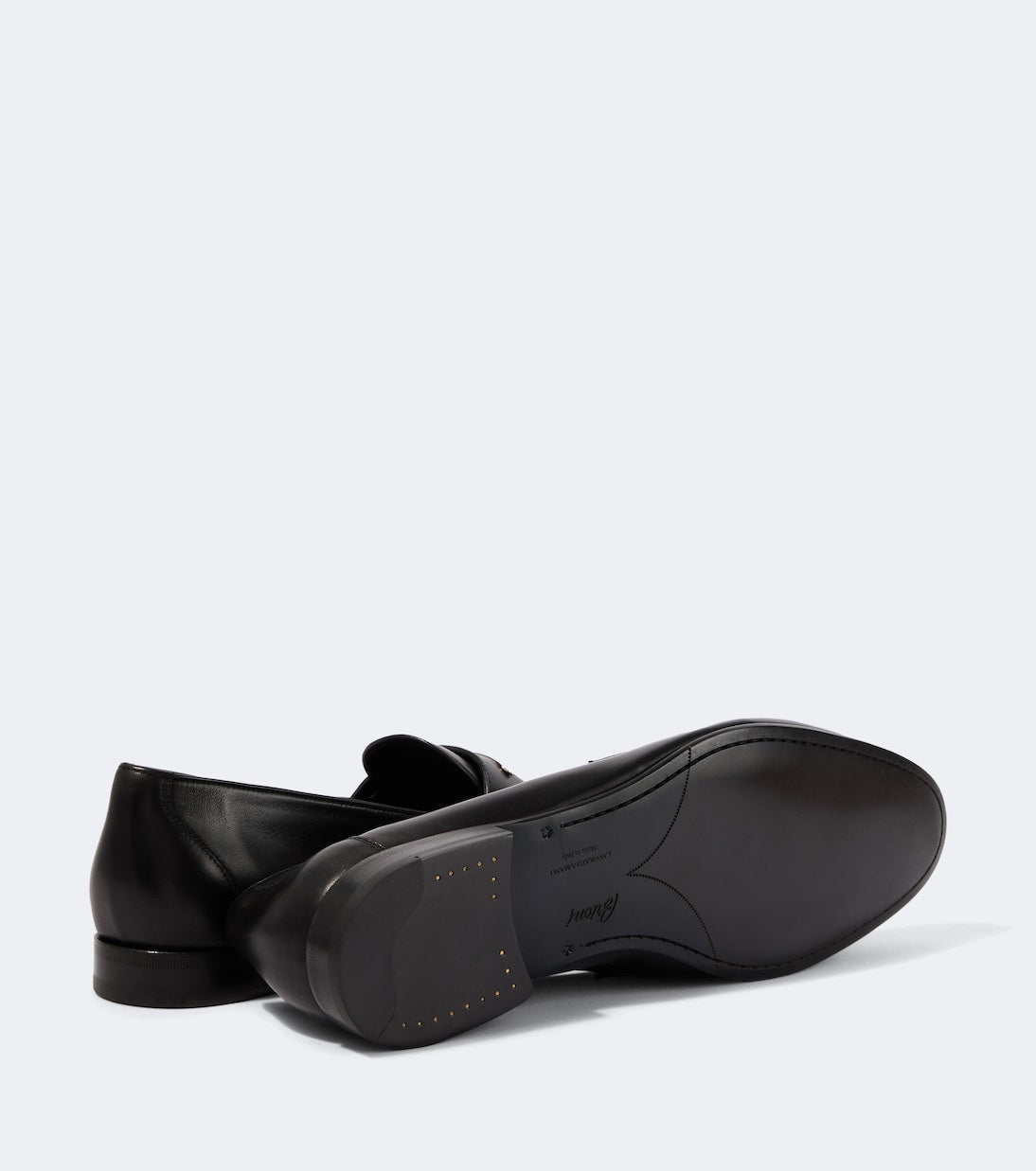 Brioni - Appia leather penny loafers