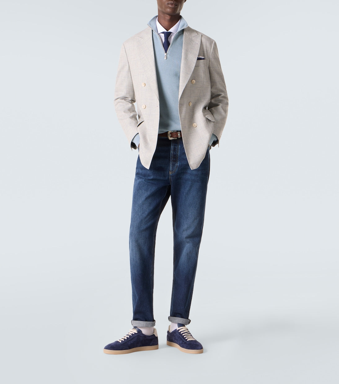 Brunello Cucinelli - Ribbed-knit cotton sweater