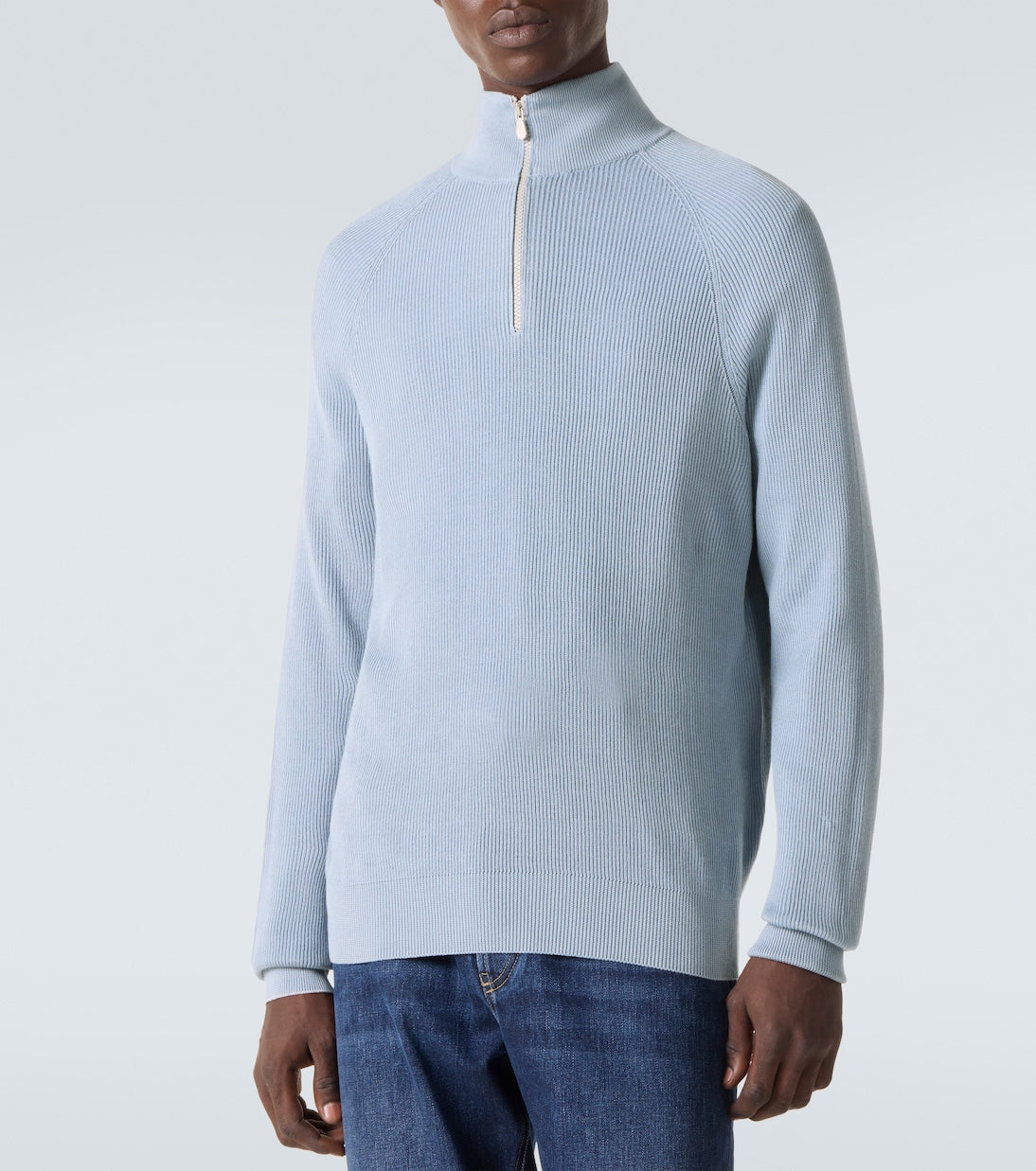 Brunello Cucinelli - Ribbed-knit cotton sweater