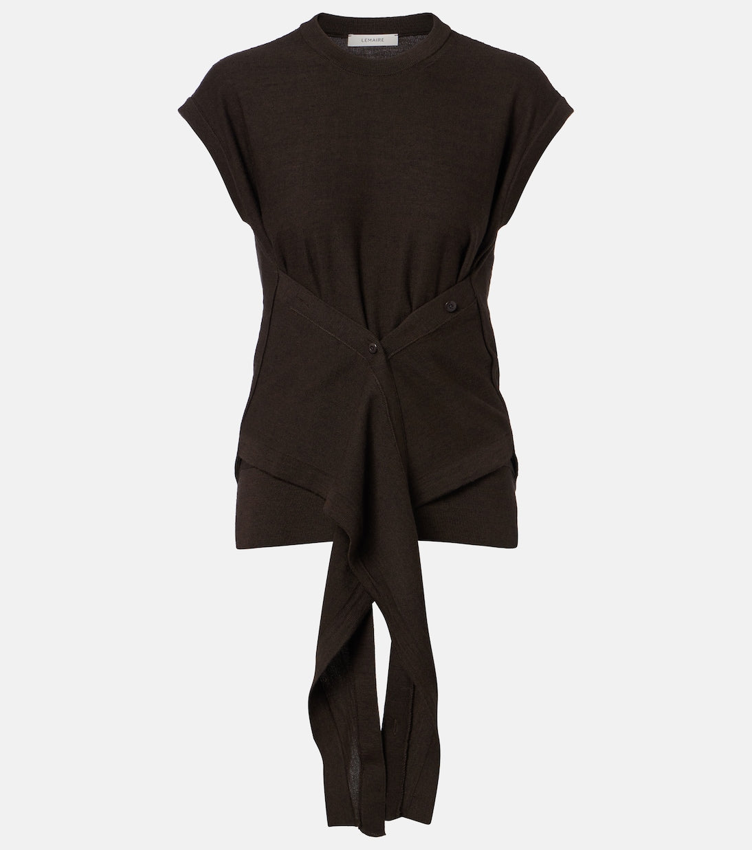 Lemaire - Wool-blend knitted top