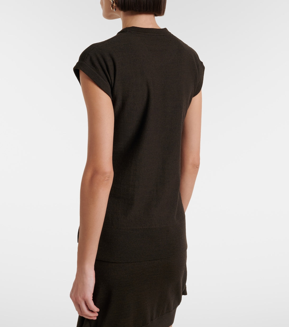 Lemaire - Wool-blend knitted top