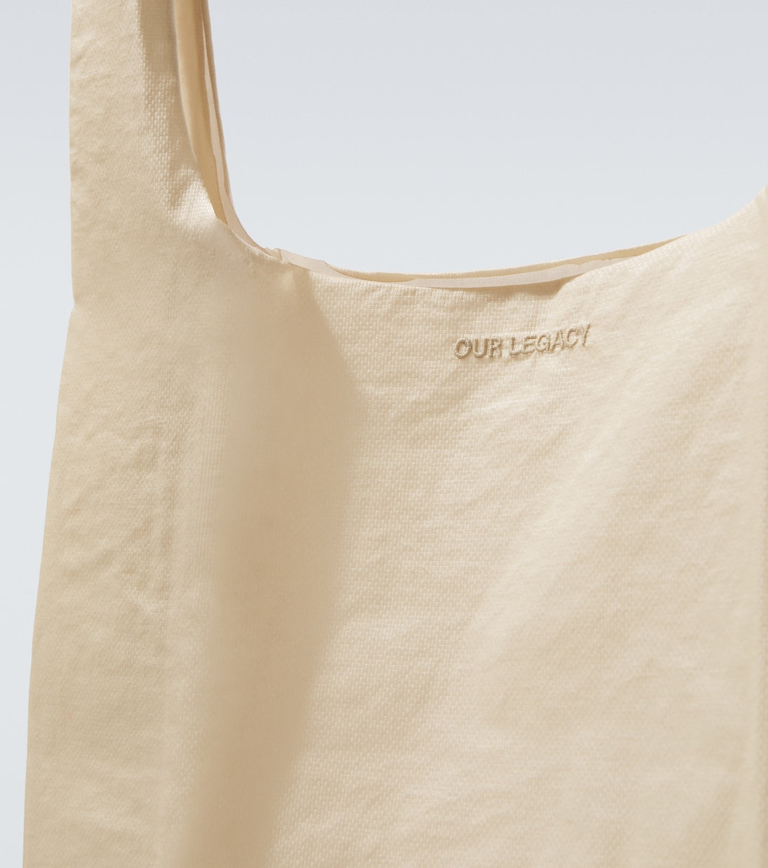 Our Legacy - Logo embroidered shopper