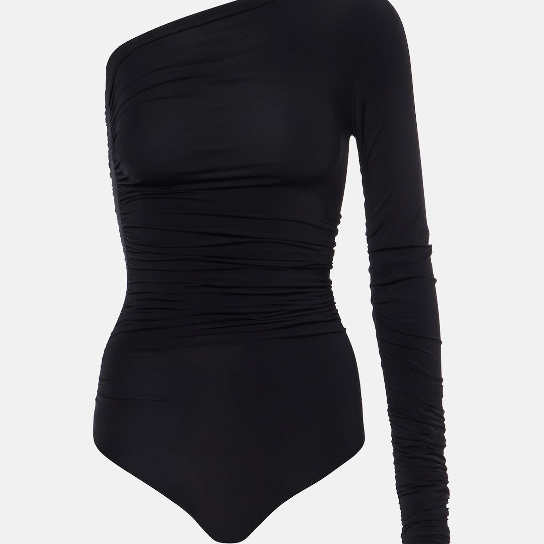 Wolford - Draped semi-sheer bodysuit