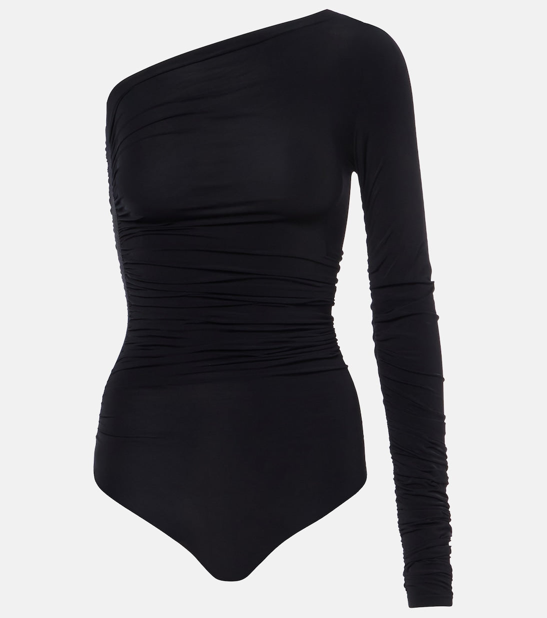Wolford - Draped semi-sheer bodysuit