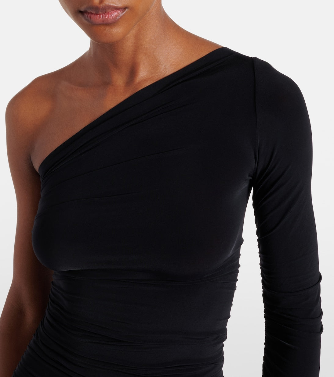 Wolford - Draped semi-sheer bodysuit