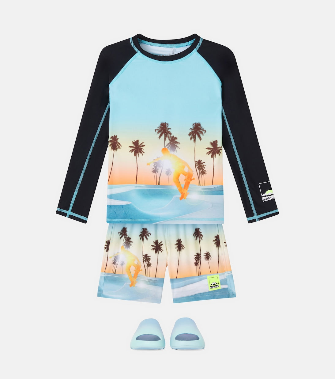 Molo - Nilson printed swim trunks