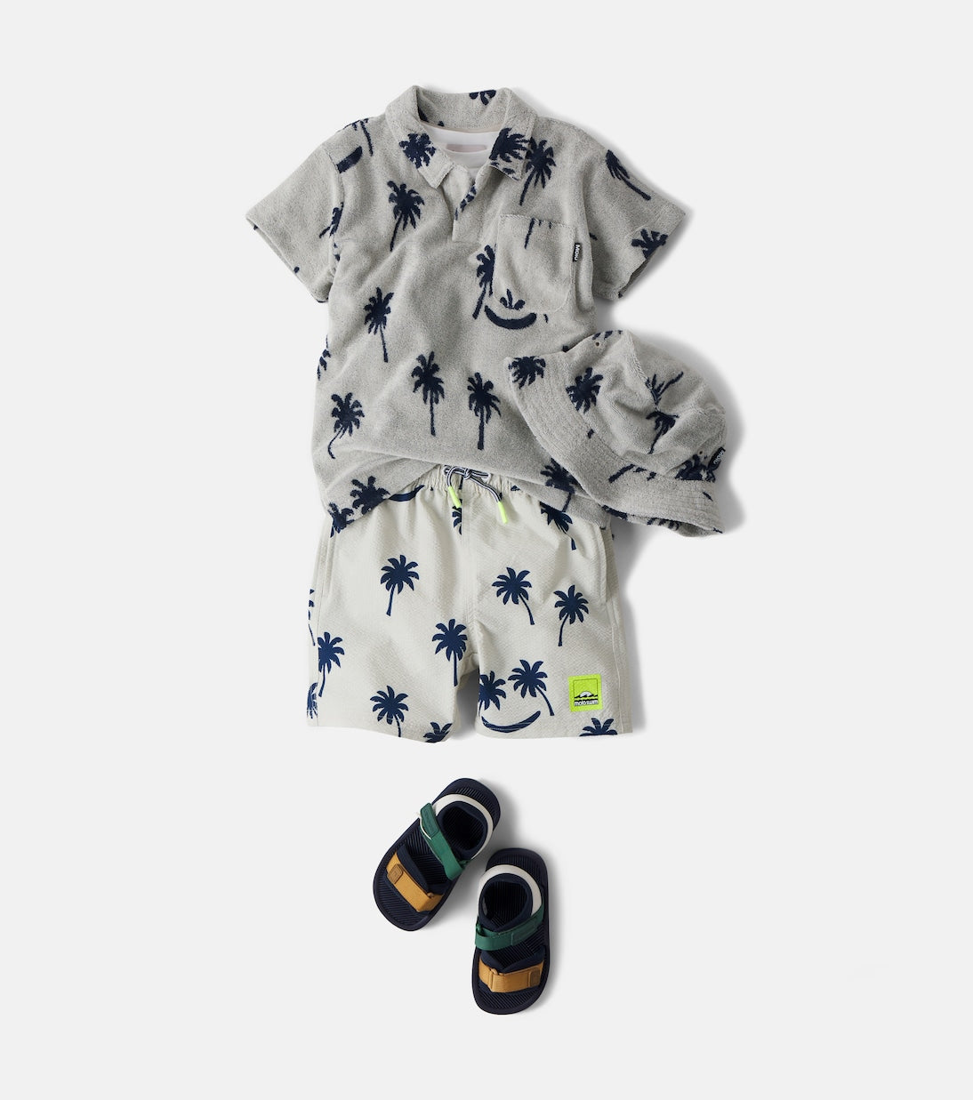 Molo - Nilson printed swim trunks