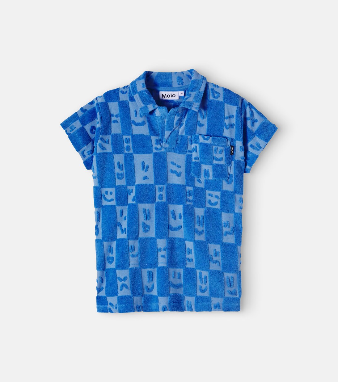 Molo - Randel cotton-blend terry polo shirt