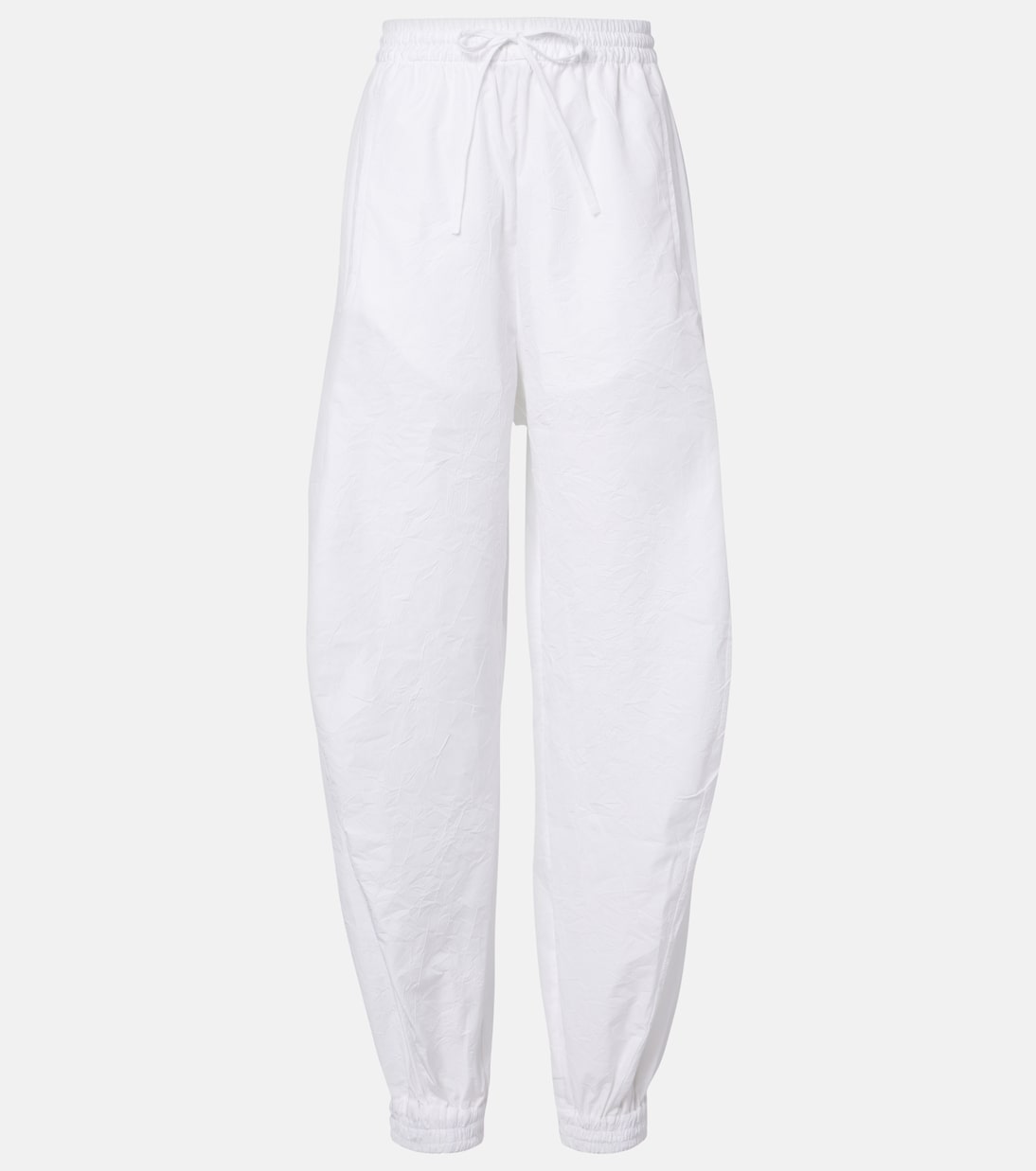 Róhe - Cotton-blend barrel-leg pants