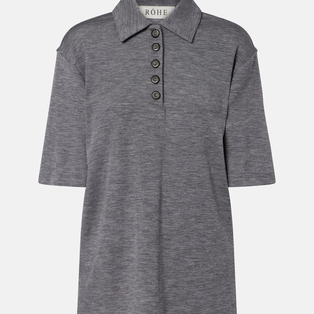 Róhe - Wool polo shirt