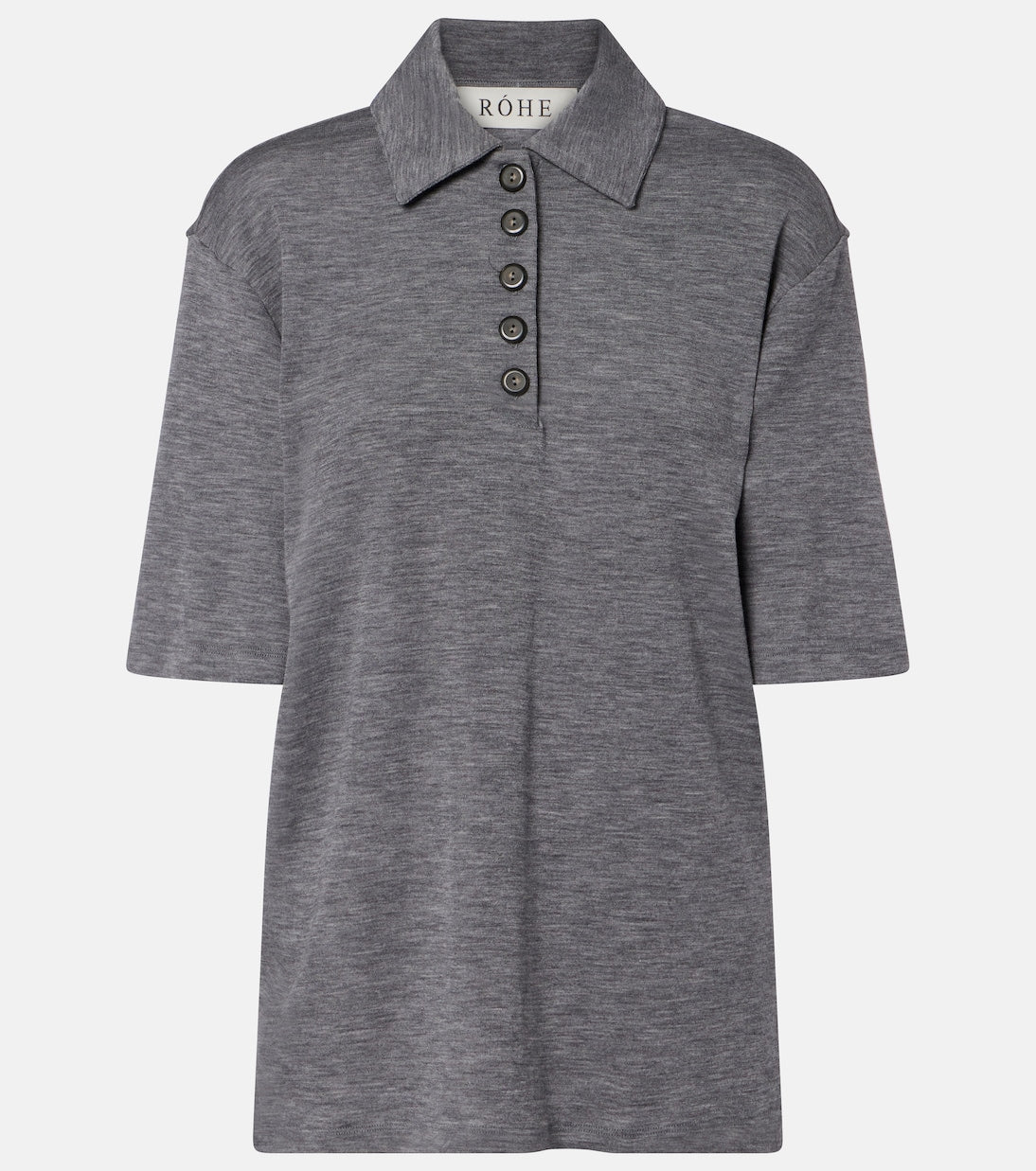Róhe - Wool polo shirt