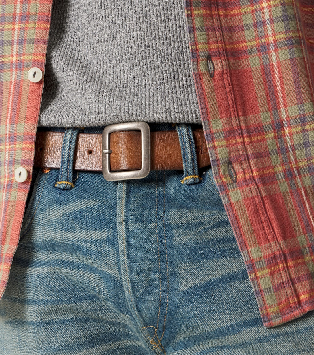 RRL - New Burling leather belt