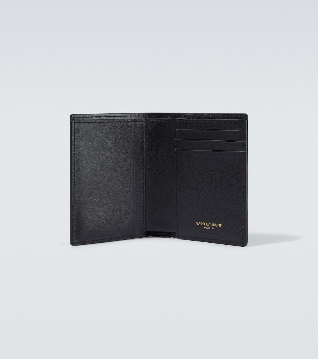Saint Laurent - Cassandre leather bifold wallet