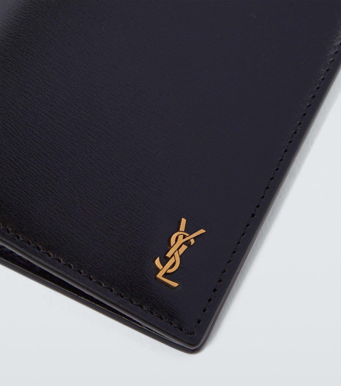 Saint Laurent - Cassandre leather bifold wallet