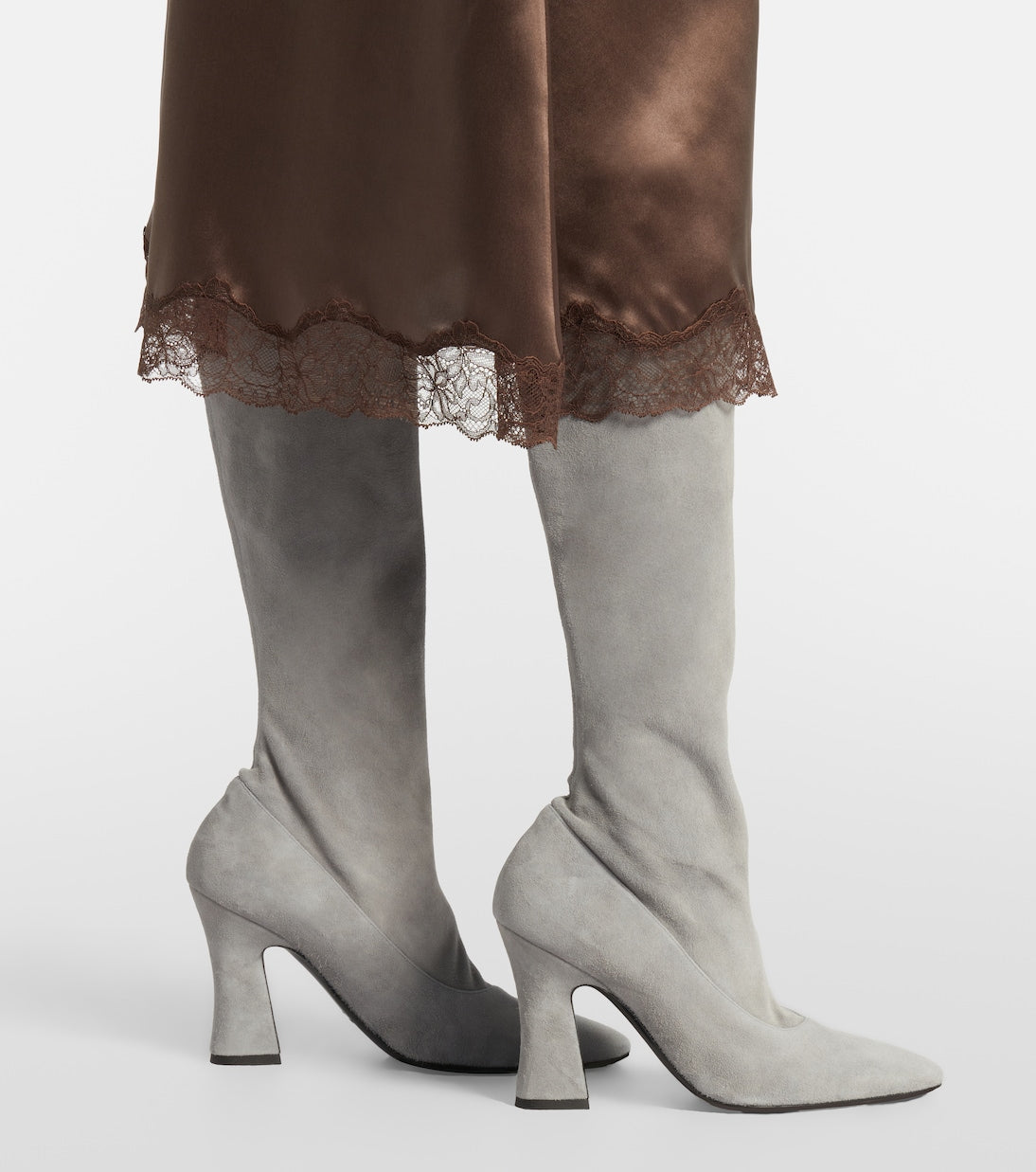 Magda Butrym - Suede knee-high boots