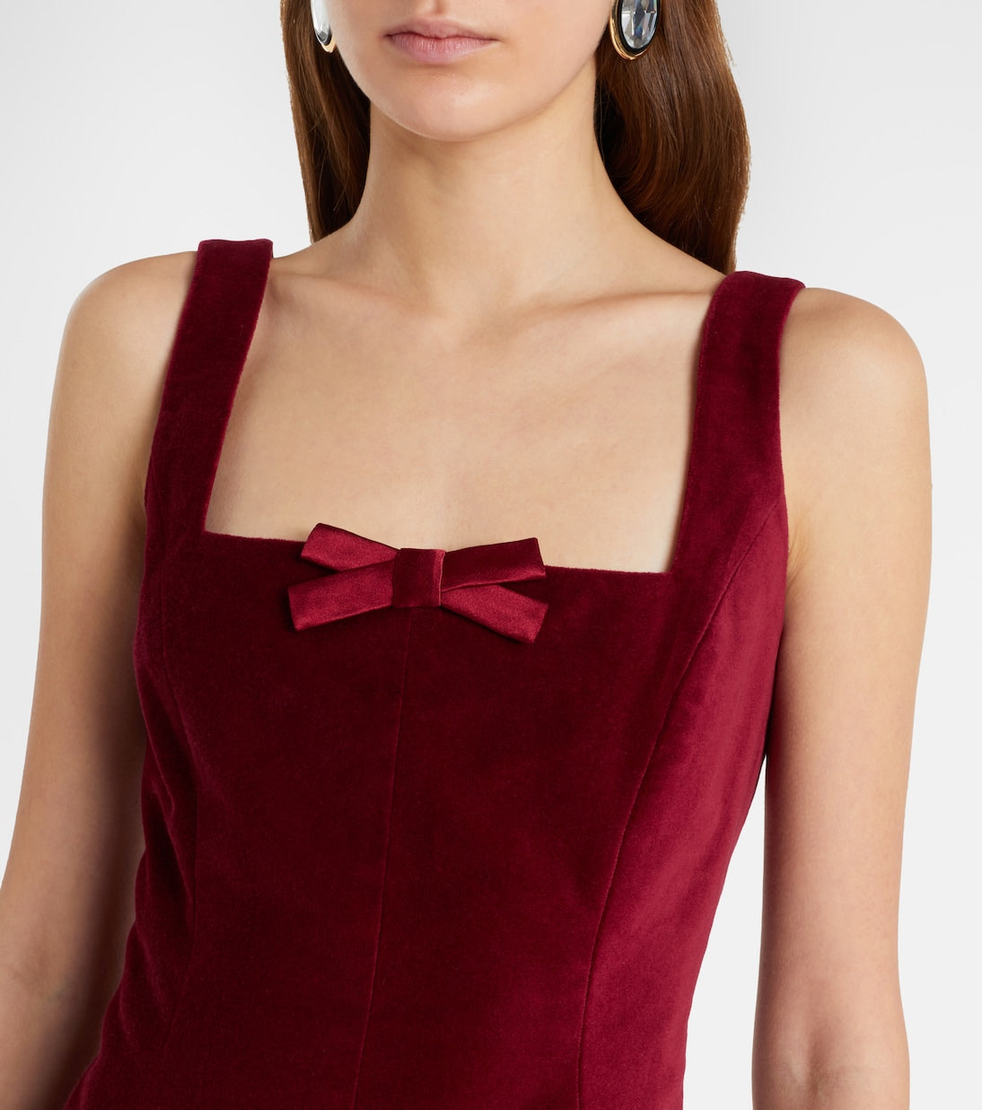 Markarian - Brooke cotton velvet minidress