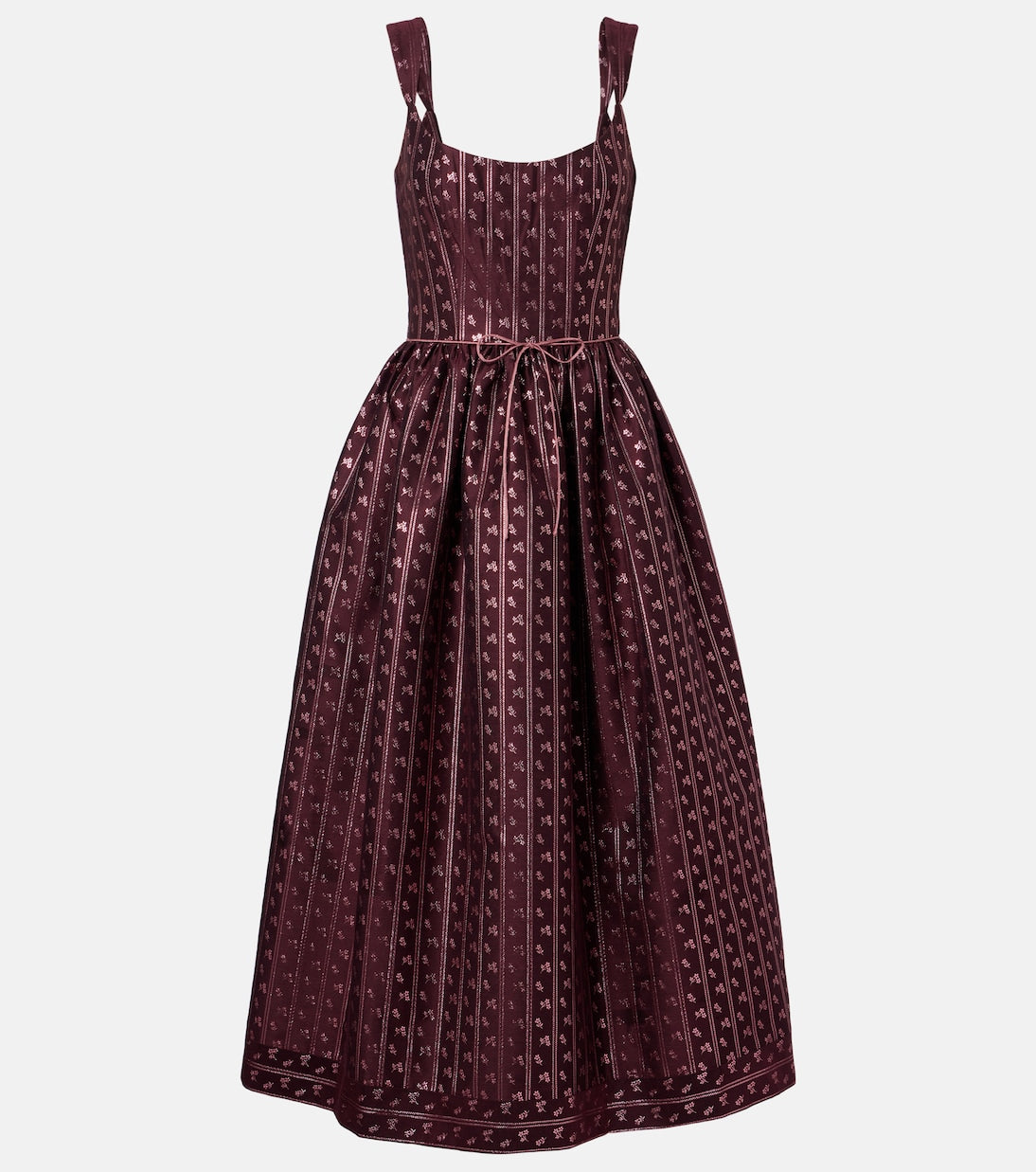 Markarian - Apple bow-detail bustier dress