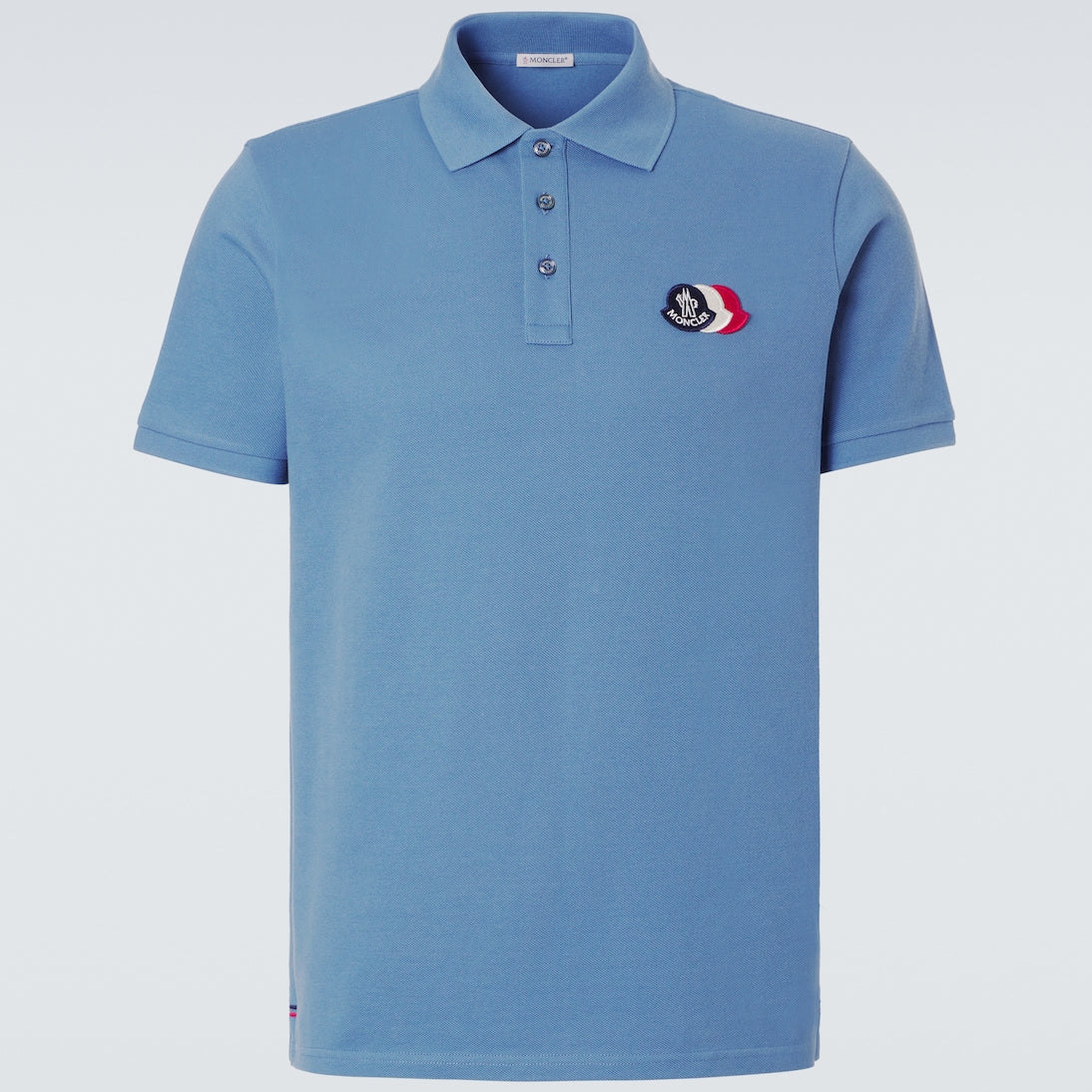 Moncler - Logo cotton piqué polo shirt