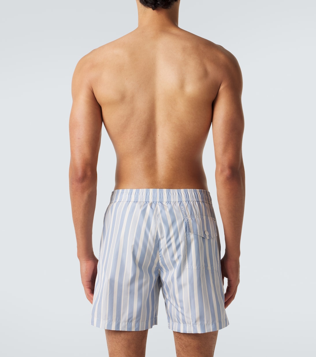 Moncler - Archivio striped swim trunks